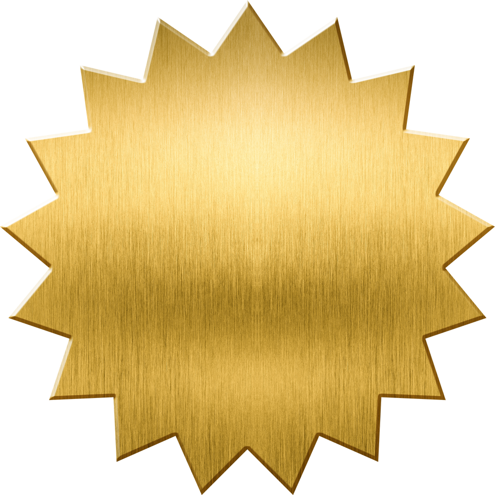 Gold Star Burst